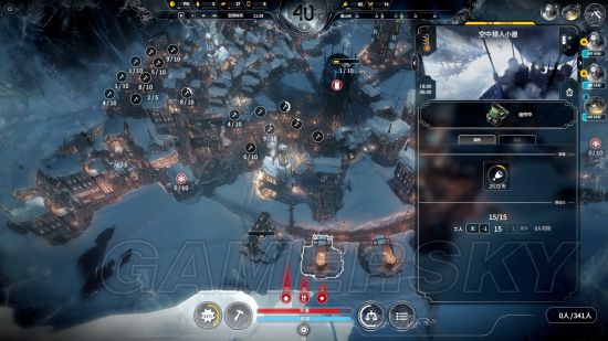 《冰汽时代》困难难民无能量塔通关图文战报