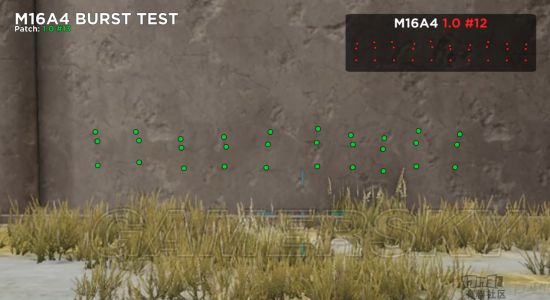 《绝地求生》M16弹道改动解析 M16加强了没有