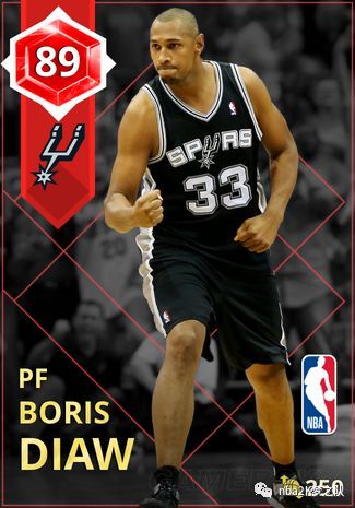 《NBA2K18》红宝石迪奥数据及徽章解析