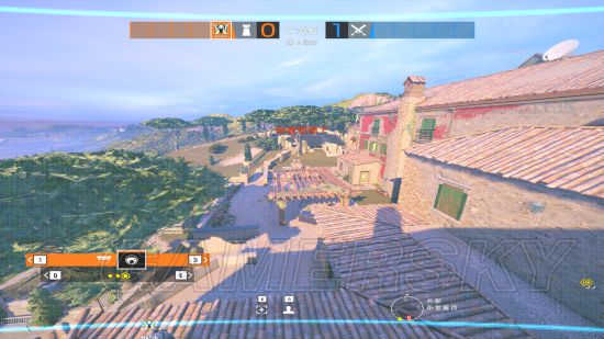 《彩虹六号围攻》女武神别墅眼位分享