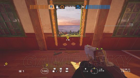 《彩虹六号围攻》女武神别墅眼位分享