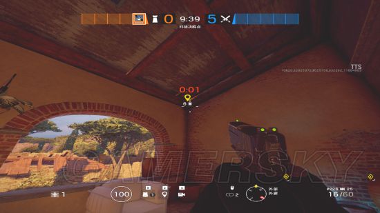 《彩虹六号围攻》女武神别墅眼位分享