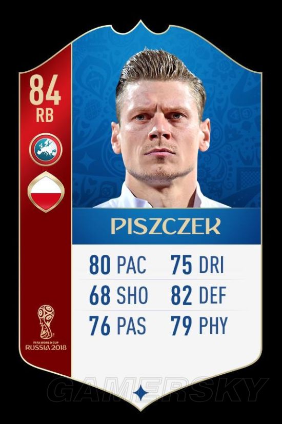 《FIFA18》世界杯欧洲球员数值Top30 C罗、莱万多夫斯基数据一览