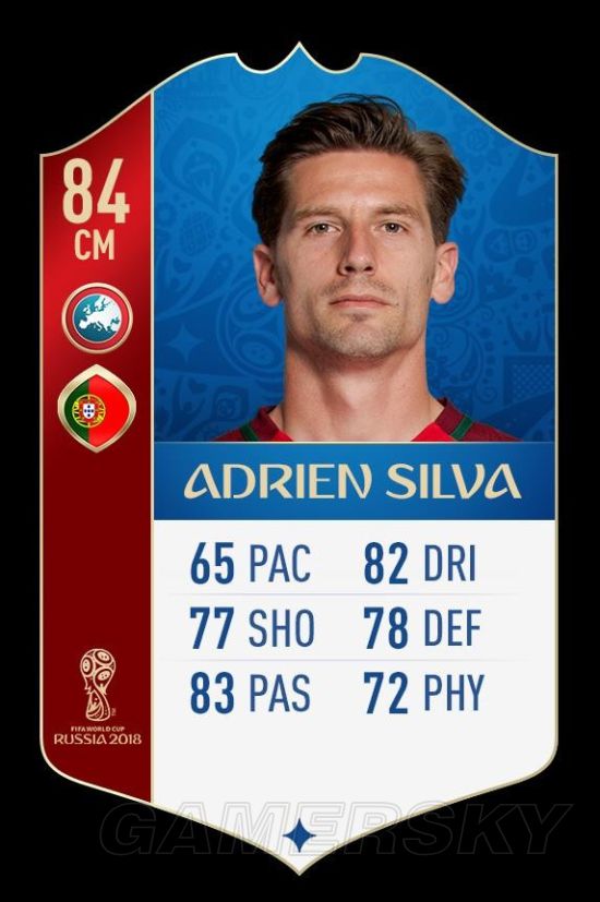 《FIFA18》世界杯欧洲球员数值Top30 C罗、莱万多夫斯基数据一览