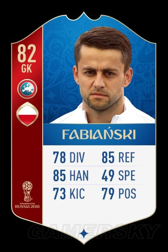 《FIFA18》世界杯欧洲球员数值Top30 C罗、莱万多夫斯基数据一览