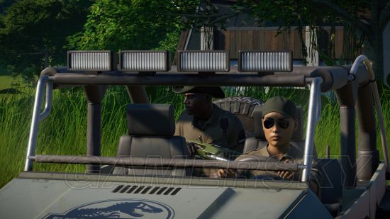 《侏罗纪世界进化》游客举动、对环境交互细节展示