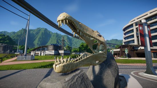 《侏罗纪世界进化》游客举动、对环境交互细节展示