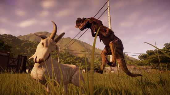 《侏罗纪世界进化》游客举动、对环境交互细节展示