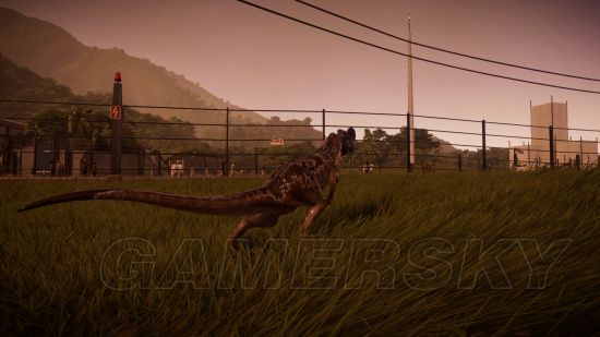 《侏罗纪世界进化》游客举动、对环境交互细节展示