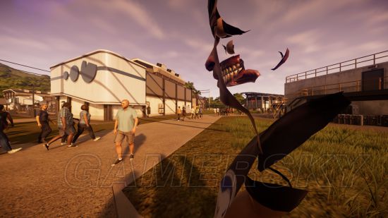 《侏罗纪世界进化》游客举动、对环境交互细节展示