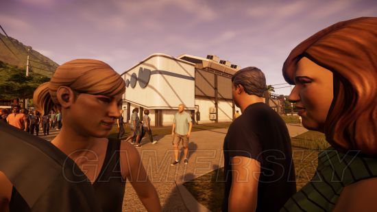 《侏罗纪世界进化》游客举动、对环境交互细节展示