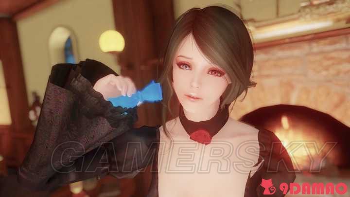 《上古卷轴5》MOD下载合集 服装美化MOD分享_哥特式洛丽塔礼服 - 第2张