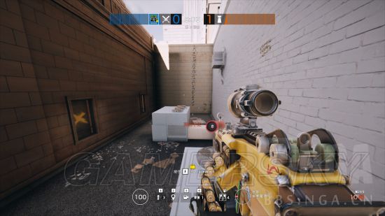 《彩虹六号围攻》自动武器消焰与补偿弹道对比