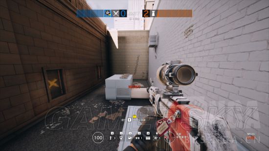 《彩虹六号围攻》自动武器消焰与补偿弹道对比