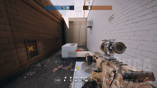 《彩虹六号围攻》自动武器消焰与补偿弹道对比