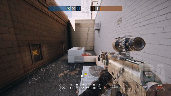 《彩虹六号围攻》自动武器消焰与补偿弹道对比