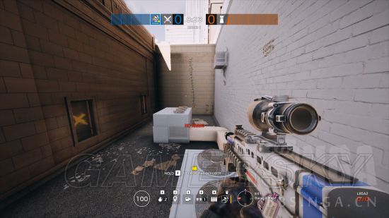 《彩虹六号围攻》自动武器消焰与补偿弹道对比