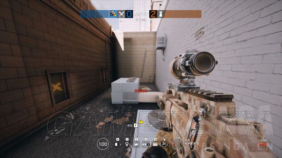 《彩虹六号围攻》自动武器消焰与补偿弹道对比