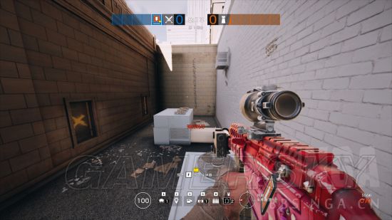 《彩虹六号围攻》自动武器消焰与补偿弹道对比