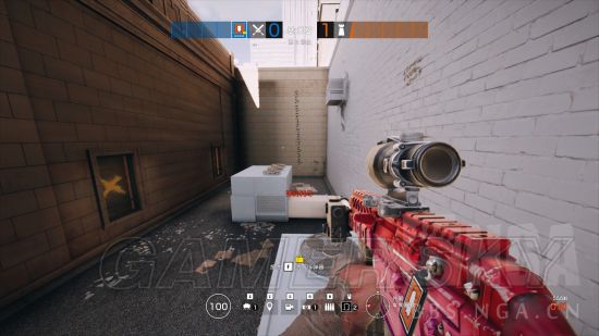 《彩虹六号围攻》自动武器消焰与补偿弹道对比