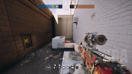 《彩虹六号围攻》自动武器消焰与补偿弹道对比