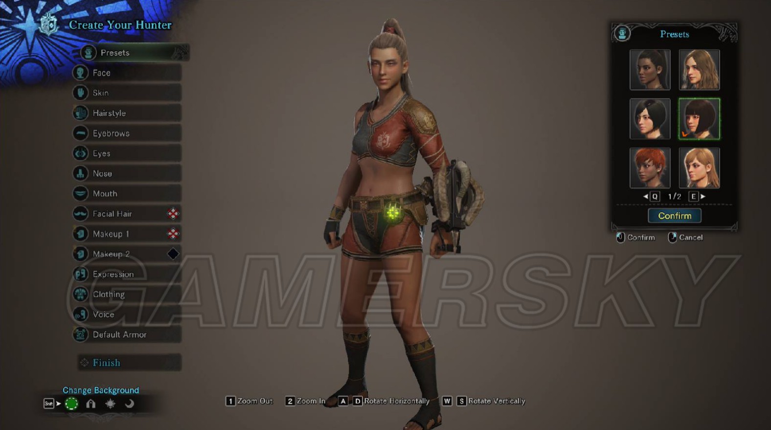 《怪物猎人世界》MOD下载合集 服装武器MOD大全_女性NPC角色预设脸 - 第1张