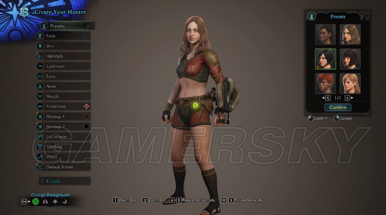 《怪物猎人世界》MOD下载合集 服装武器MOD大全_女性NPC角色预设脸 - 第2张