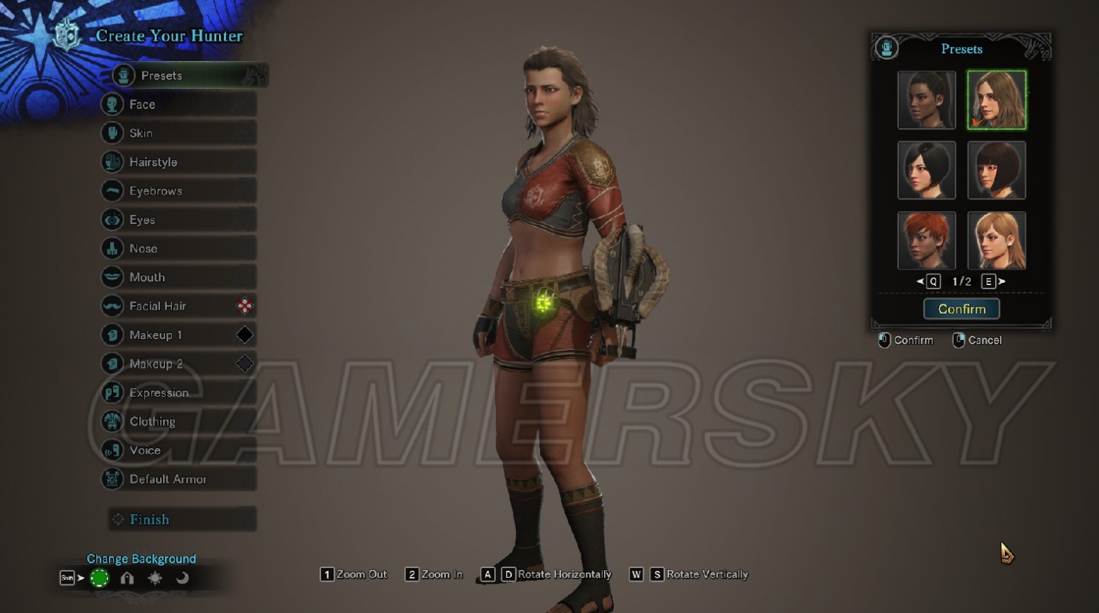 《怪物猎人世界》MOD下载合集 服装武器MOD大全_女性NPC角色预设脸 - 第3张