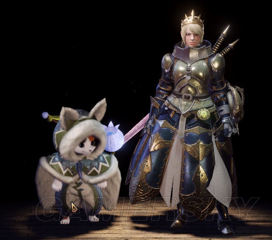 《怪物猎人世界》MOD下载合集 服装武器MOD大全_saber套替换武士套时装 - 第1张