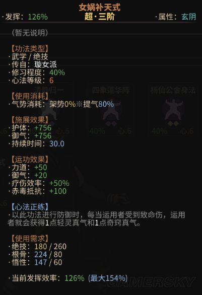 《太吾绘卷》各剑冢BOSS背景故事及功法绝技介绍