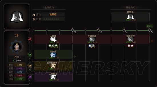 《太吾绘卷》混元水桶流功法搭配心得