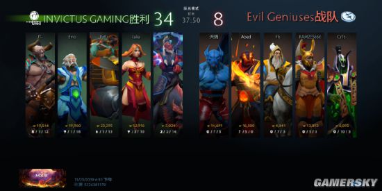 《Dota2》成都MajoriG2-1EG晋级败者组决赛