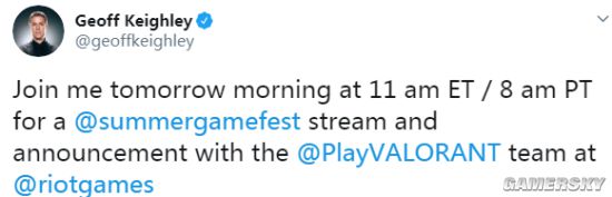 《Valorant》今晚亮相夏日游戏节发布更新和重要公告
