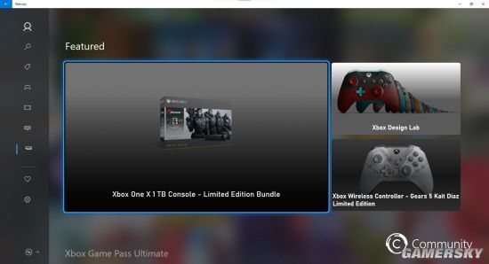 Xbox商店新界面图片曝光 深暗色调整体更加柔和 游民星空gamersky Com