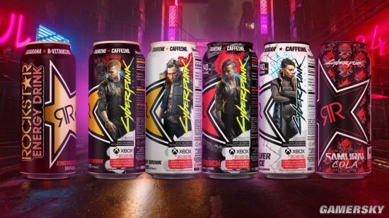 《赛博朋克2077》Rockstar能量饮料收集送礼：漫画、帽衫 还有肌肉车