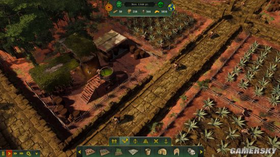 城市模拟游戏《阿兹特克帝国》预告 在灾害和敌人中建设家园