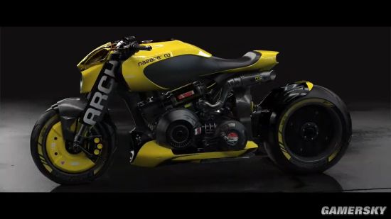 《赛博朋克2077》推出定制摩托 超拉风外形配上赛车级引擎