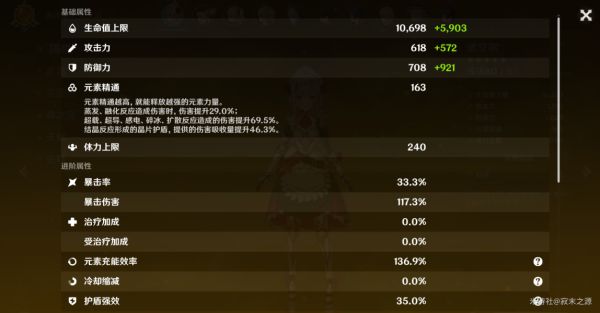 《原神》满命诺艾尔主C装备搭配推荐