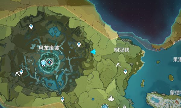 《原神》蒙德区域地理志点位分享