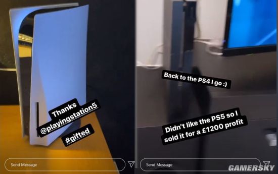英国演员将索尼赠送的PS5高价转卖 遭网友痛批