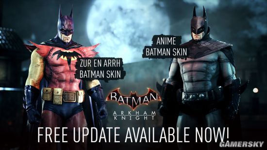 蝙蝠侠 阿卡姆骑士 全服解锁皮肤登陆游戏免费领取 游民星空