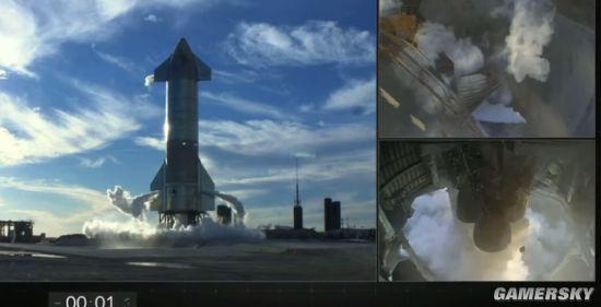 SpaceX星舰原型机首次试飞被叫停 发射前1.3秒紧急中止