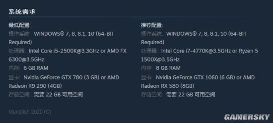 苏联背景科幻射击游戏 原子之心 Pc配置公布 显卡最低要求gtx780 推荐配置为gtx1060 游民星空