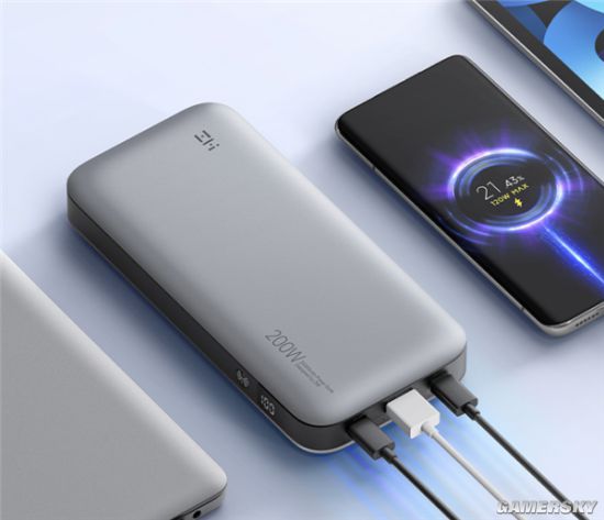 紫米新品充电宝开启预售 200W功率 售价399元