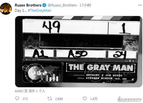 “美队”克里斯·埃文斯与瑞恩·高斯林合作新片《灰色人》开拍 新任邦女郎加盟