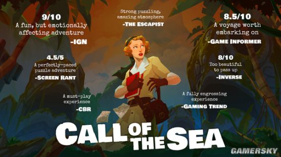 《海之呼唤》今日登陆PS5和PS4平台 克苏鲁风格的解谜冒险游戏