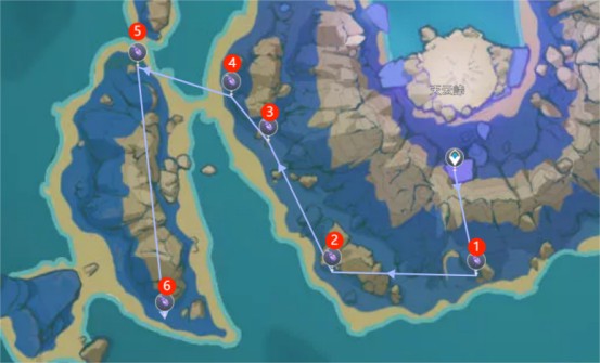 《原神》鬼兜蟲收集位置標註_天雲峠 - 第1張