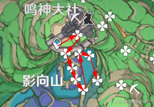 《原神》荒泷一斗突破材料鬼兜虫采集路线 - 第6张