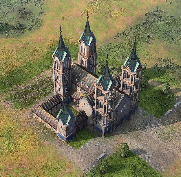 《帝國時代4》地標建築原型科普_雷格尼茨大教堂（Regnitz Cathedral） - 第1張