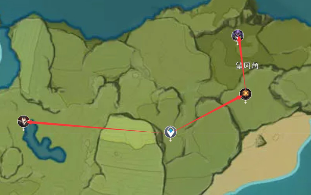 《原神》2.4版精英怪上限討伐路線圖_提瓦特地區（1） - 第1張